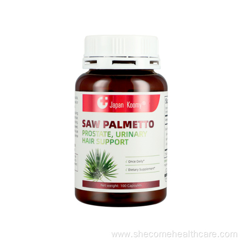 Saw Palmetto Supplement Urinary Health Prostate Capsules